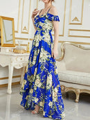 Vestido Casual Estampa Floral com Alças Joyce