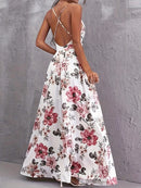 Vestido Estampa Floral Costa Nua Luiza