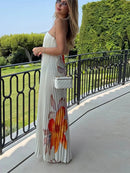 Vestido Tomara que Caia Plissado Floral