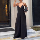 Vestido Longo Com Alças Decotado Kely