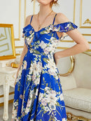 Vestido Casual Estampa Floral com Alças Joyce